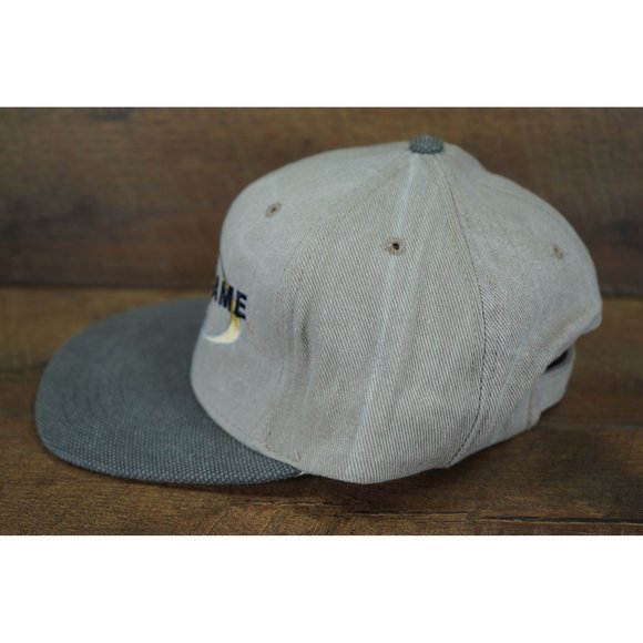 Vintage Notre Dame Fighting Irish University Square Strapback Hat Made in USA - Picture 3 of 9